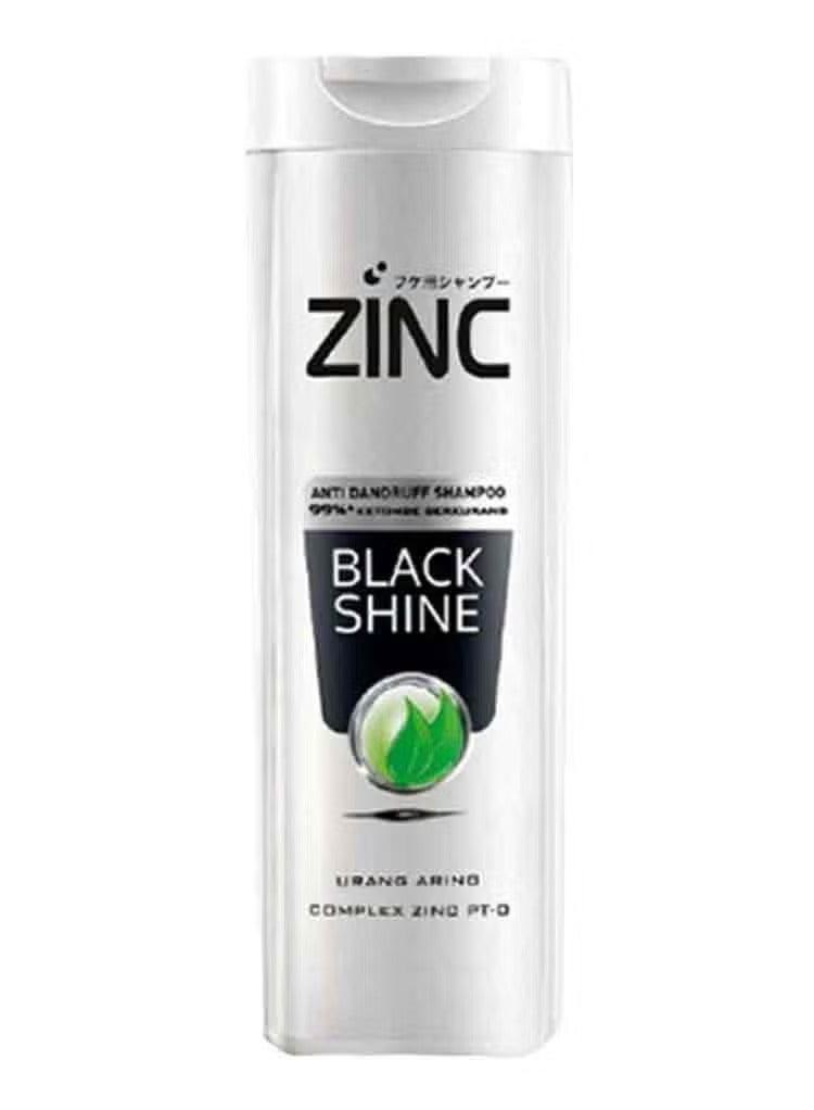 Anti Dandruff Shampoo Black Shine Urang Aring Complex 340 ML